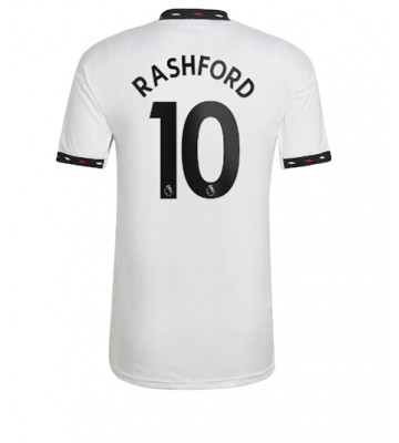 Manchester United Marcus Rashford #10 Bortatröja 2022-23 Korta ärmar